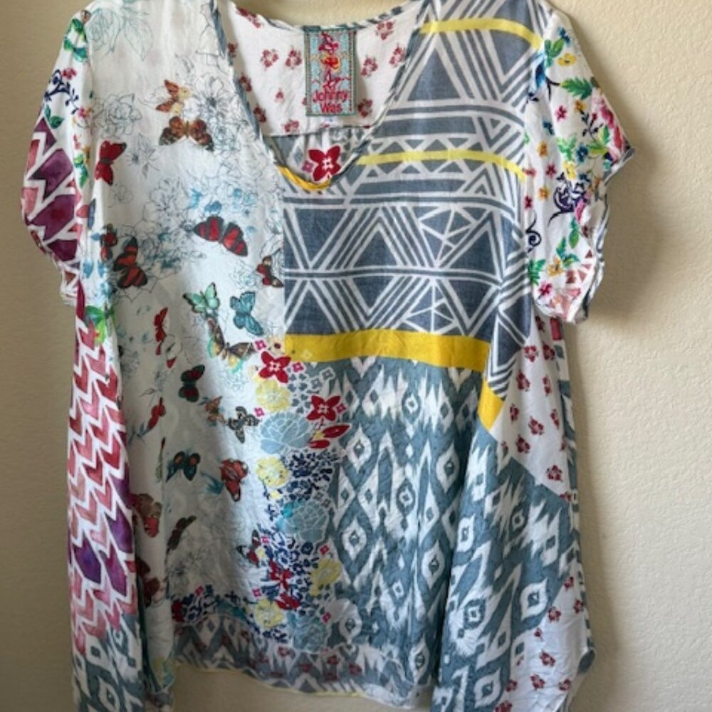 Johnny Was blouse, size L